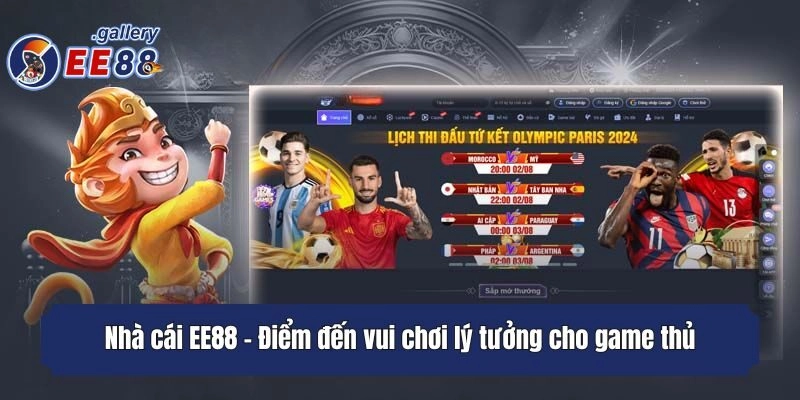 Nhà cái EE88 - Điểm đến vui chơi lý tưởng cho game thủ